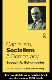 Image of Capitalism, Socialism and Democracy