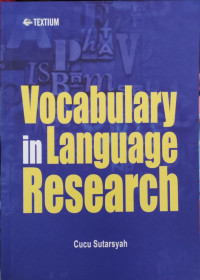 Image of Vocabulary in Language Research