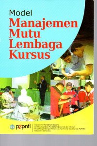 Image of Model Manajemen Mutu Lembaga Kursus