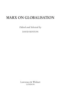Image of Marx on Globalisation