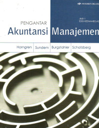 Image of Pengantar Akuntansi Manajemen