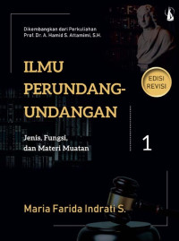 Image of Ilmu Perundang-Undangan : Jenis, Fungsi, dan Materi Muatan. Buku 1